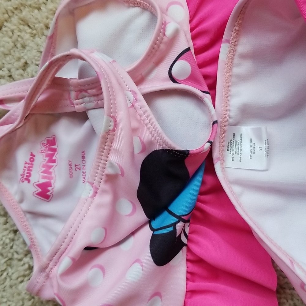 Pink Minnie Mouse bikini - Picture 2 of 5